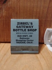 Unstruck MATCHBOOK: ZIRBEL'S