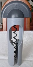 Tupperware Korkenzieher,D62 Korki,Weinflaschen-Öffner,grau-anthrazit,gebr,rar