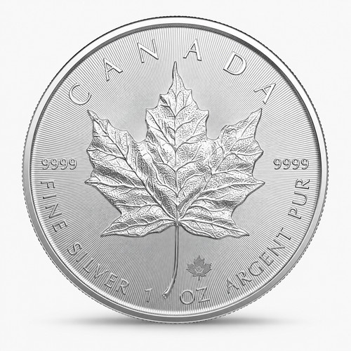 Silber maple leaf - silber,