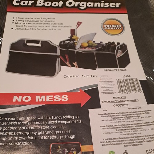 Faltbarer auto kofferraum - faltbarer,
