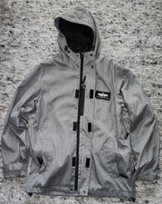 Alpha Industries S/M Herren Jacke Parka grau-Wander-Ski-Outdoor