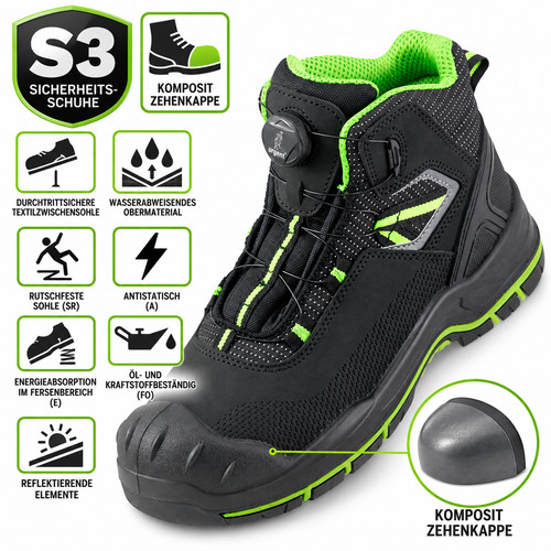 Sicherheitsstiefel mit