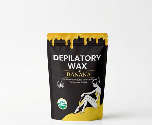 Depilatory wax banana - banana, flavor
