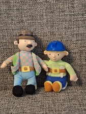 Bob der Baumeister seltene sprechende Weichkörpertiere Plüschtiere Farmer Pickles & Wendy 