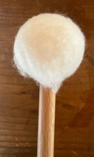Schlägel mit Wollfilzkopf Mallet Stick Drum Percussion Schlägel