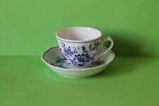 Tirschenreuth Zwiebelmuster Echt Cobalt Kaffeetasse mit Untertasse Tasse Untere