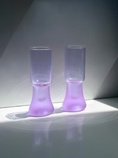 6 Vintage Alexandrit Glas