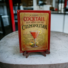 Vintage Blechschild Cocktail ? Cosmopolitan Nostalgie Deko 1044