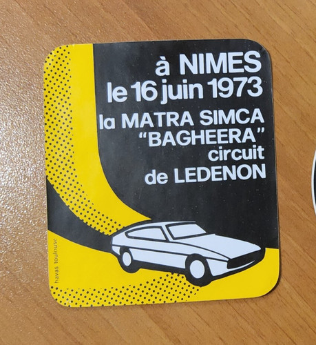 Autoaufkleber matra simca - autoaufkleber,