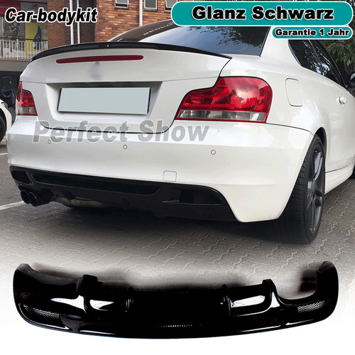 Glanz schwarz heckdiffusor - schwarz,