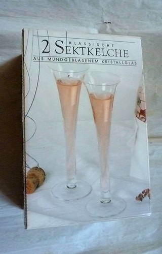 Klassische sektkelche aus - ,