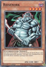 YuGiOh Riesenork SGX3-DEE09 Common Neu 1st