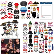 Hochzeit Geburtstagsparty Fotostand Requisiten Lustig Slefie Fotografie Deko