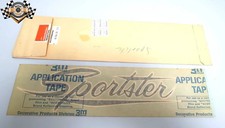 Harley Tank Aufkleber Decal Gastank NOS 61764-70 Sportster XLH XL Ironhead ab 70