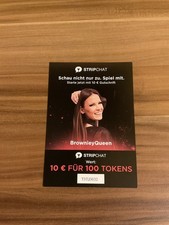 Browniey Queen Autogrammkarte , Venus 2025 , Erotik Porno