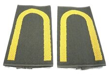 2 Paar Aufschiebeschlaufen Marine Maat gold/oliv Bw  Dienstgrad Rang Abzeichen 