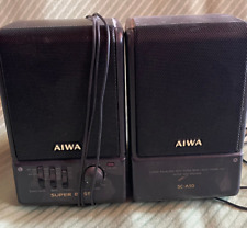 AIWA SC-A50 Active Speaker Lautsprecher Super Bass Made In Japan