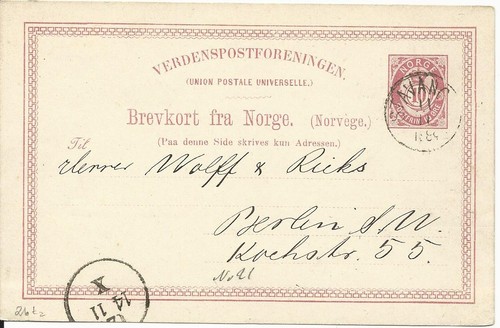 Norwegen 1884 öre - 10,