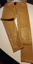 Ladies Faux Leather High Waist Leggings Kunstleder Damen XXL BW 33 ungedehnt 