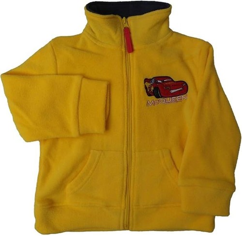 Disney cars fleecejacke gelb - fleecejacke,
