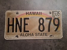 US Kennzeichen Hawaii