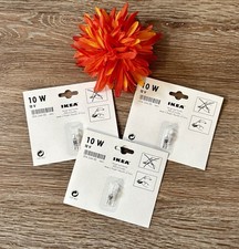 3 IKEA Halogen Stiftsockel 10W