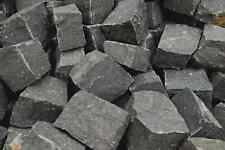 Kopfsteinpflaster Mosaik Basalt schwarz 4/6 cm gespalten / Pflaster / Gehweg