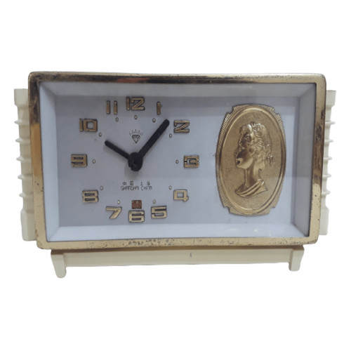 Vintage aufziehwecker gold - aufziehwecker,