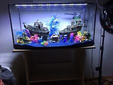 Aquarium komplett Set 80x40x40 mit Unterschrank,LED,Filter und Heizer etc.