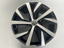 1x Alufelge 19 Zoll 8.0" 5x112 47ET Glanz Schwarz 2GA601025T VW T-Roc Rim Wheel