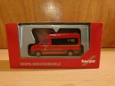 herpa 047500 VW Crafter Bus MTV Landesfeuerwehrschule Hamburg