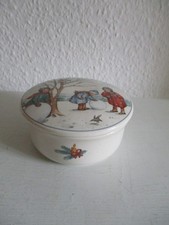 Deckeldose Bonboniere Winterzeit Pfalzkeramik Weihnachten