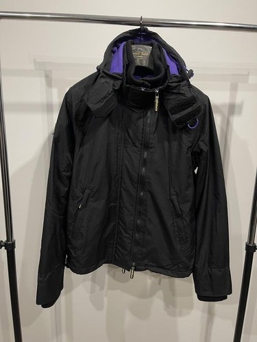 Women superdry jacket - jacket, black