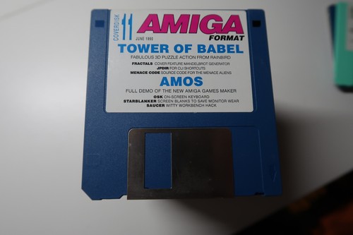 Amiga format magazin cover - format,