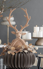 XXL Velours Hirsch Büste