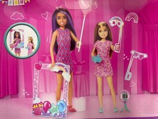 🩷 Barbie Celebration Fun Schwestern Skipper & Stacie . Neu In OVP Mattel