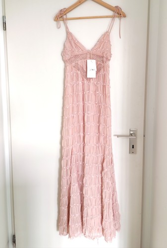 Zara kleid rosa spitze - zara,