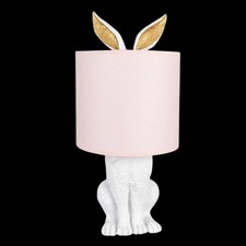 Verspielte Tischlampe Hase mit