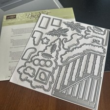 Christmas Staircase Thinlits Dies Stampin up Sizzix Big Shot