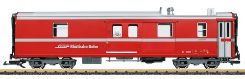 Lgb 30693 gepäckwagen - |, rhb
