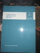 Mercedes-Benz Service-Heft Turbo Diesel 300 SD