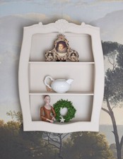 Vintage Regal Wandregal Shabby Chic Hängeschrank Wandschrank Antik Hängeregal