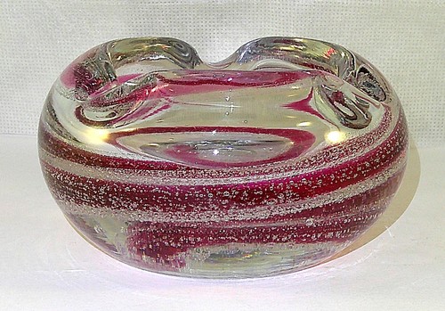 Murano glas aschenbecher - murano,