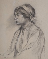 Art nouveau portrait woman - portrait,
