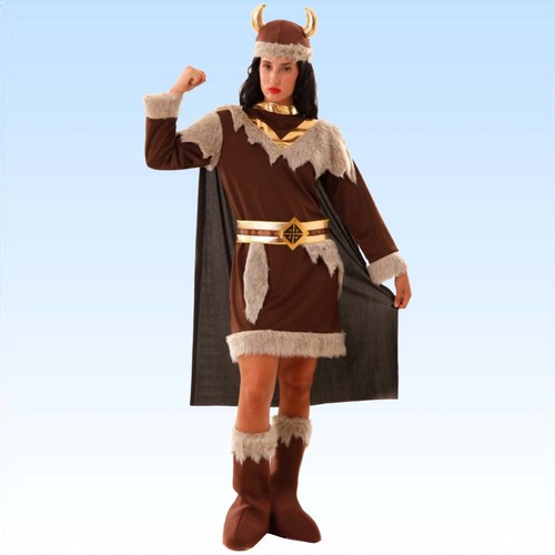 Kostüm wikingerin teilig xl - kostüm,