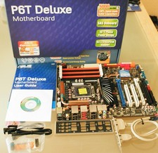 ASUS P6T Deluxe ATX Mainbord * Intel X58 * Sokel LGA 1366 mit OVP