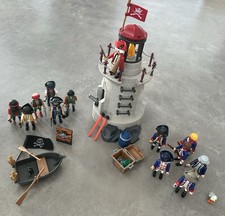 Playmobil Piraten 6680 Leuchtturm Garde Festung Soldaten