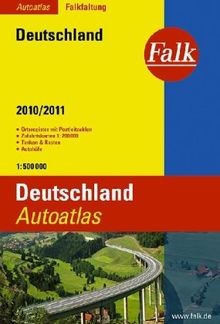 Falk autoatlas deutschland - autoatlas,