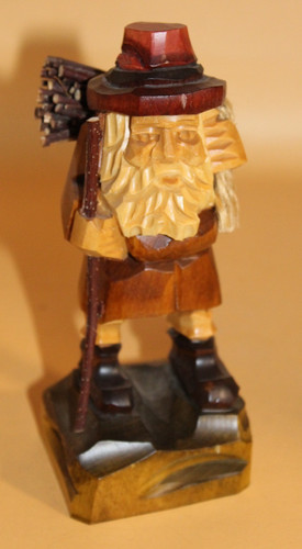 Antik geschnitzt holzfigur - geschnitzt,