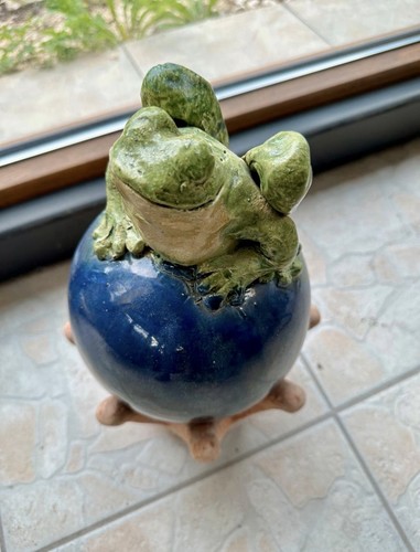 Froschkönig keramik deko mit - keramik,